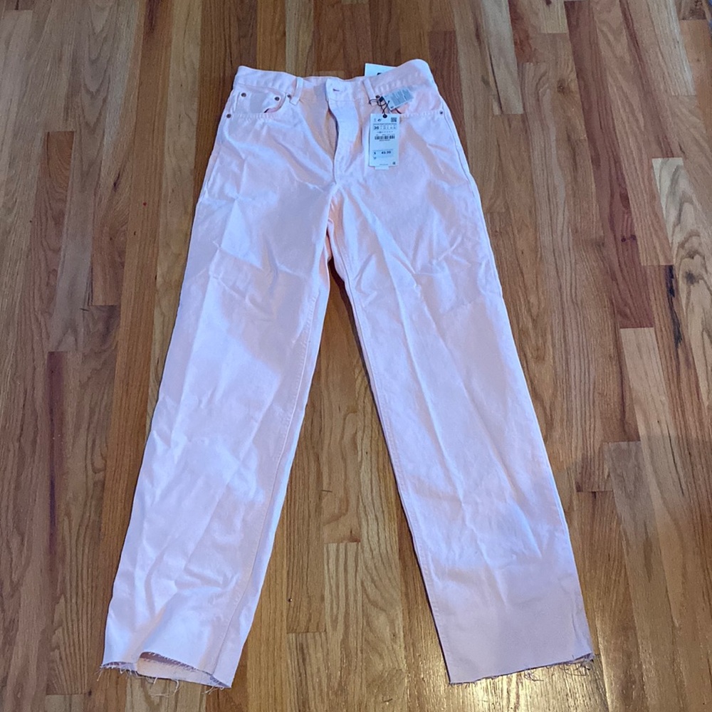 Light Pink Zara Jeans